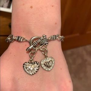 Bracelet With Heart Charms